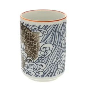 MIYA Company Cups/Mugs | Teacup Carp & Waves