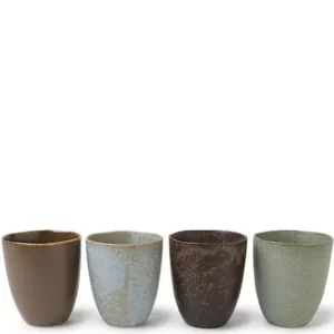 MIYA Company Cup/Mug Sets | Teacup Pacific Forest Matte Set Of 4