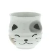 MIYA Company Teacups | Teacup White Calico Cat