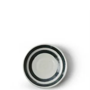 MIYA Company Sauce Dishes | Teal Rings 3.75" Sauce Dish