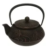 MIYA Company Teapots - Cast Iron | Teapot Cast Iron Copper Black Goldfish