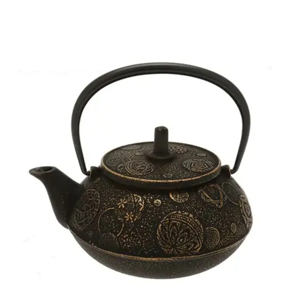 teapot_cast_iron_gold_black_mari_0.webp MIYA Company Teapots - Cast Iron | Teapot Cast Iron Gold Black Mari