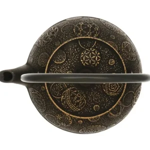 MIYA Company Teapots - Cast Iron | Teapot Cast Iron Gold Black Mari