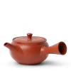 MIYA Company Teapots - Ceramic | Teapot Kyu Tokoname Red/Hira Maru