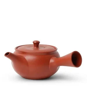 MIYA Company Teapots - Ceramic | Teapot Kyu Tokoname Red/Hira Maru