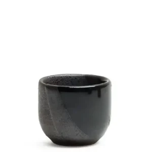MIYA Company Sake Bottles & Cups | Tenmoku Hankake 1 Oz. Sake Cup