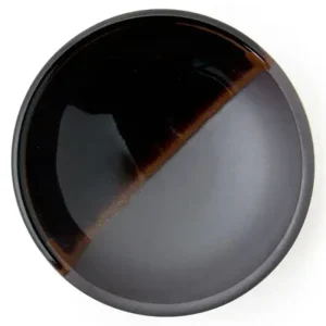 MIYA Company Sauce Dishes | Tenmoku Stripe 3.25" Sauce Dish