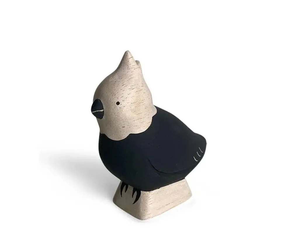 tlab_wooden_animal__cockatiel_1.webp MIYA Company Other | T-Lab Wooden Animal - Cockatiel