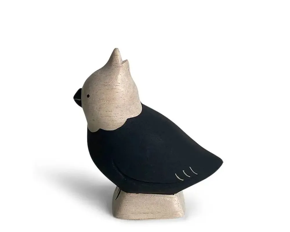 tlab_wooden_animal__cockatiel_3.webp MIYA Company Other | T-Lab Wooden Animal - Cockatiel