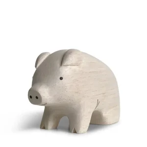 MIYA Company Pigs | T-Lab Wooden Animal - Pig