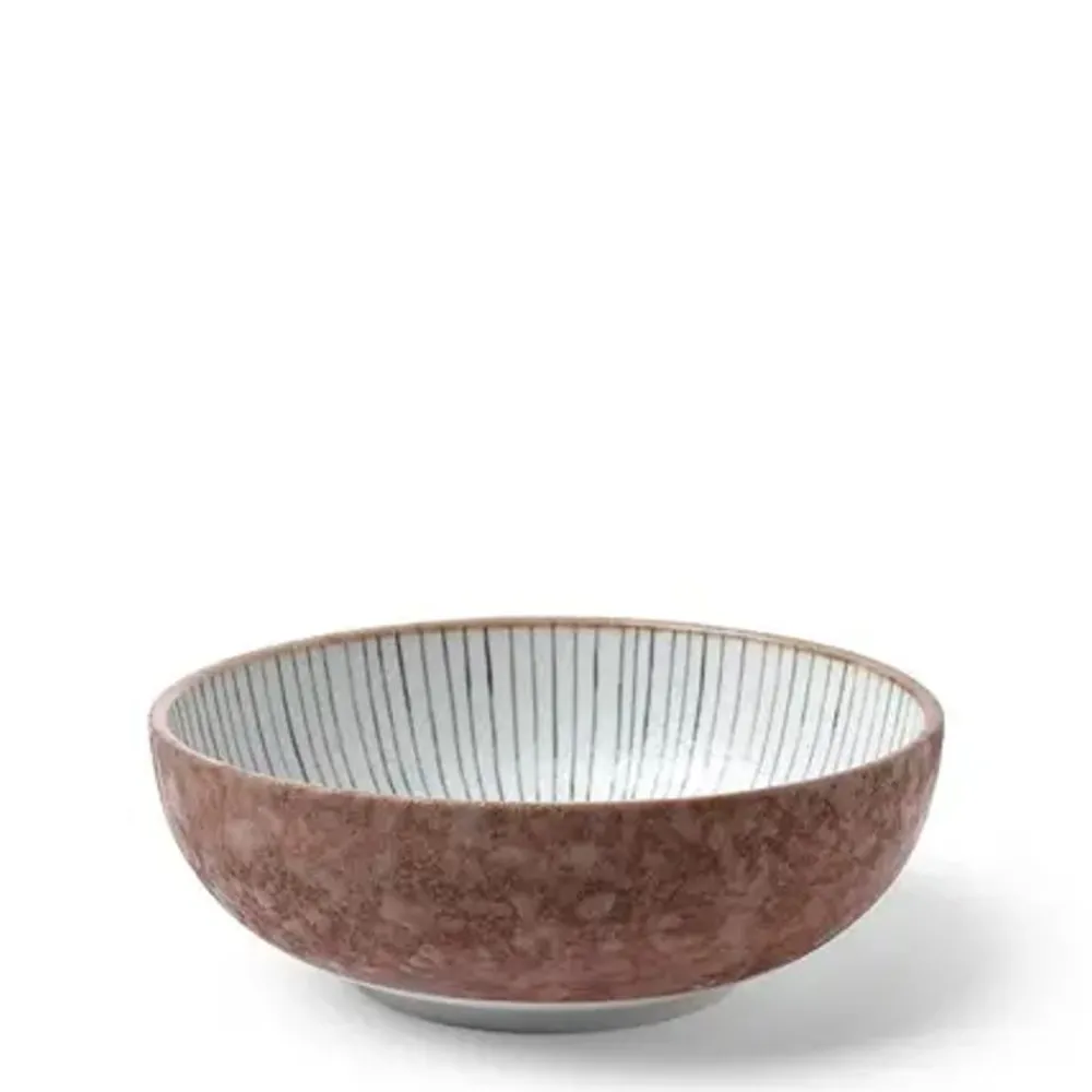 tokusa_gray__bowl_0-2.webp MIYA Company Shallow Bowls | Tokusa Gray 6" Bowl