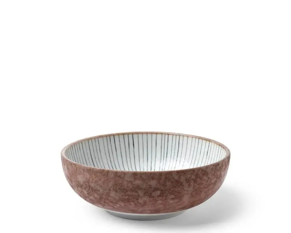 tokusa_gray__bowl_1-2.webp MIYA Company Shallow Bowls | Tokusa Gray 6" Bowl