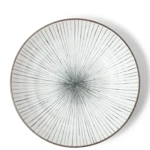 MIYA Company Large Plates | Tokusa Gray 9" Plate