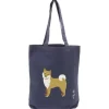 MIYA Company Dogs | Tote Bag Shiba Navy