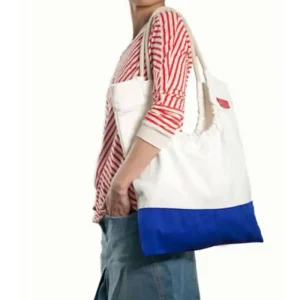 MIYA Company Tote Bags | Toute Bag Tote White/Parisian Blue