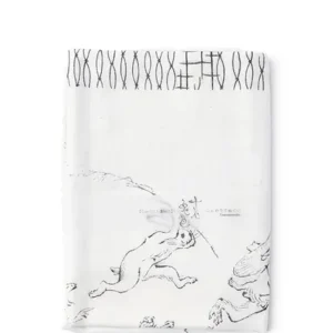 MIYA Company Rabbits | Towel Black & White Rabbits