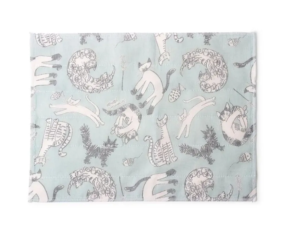towel_fuukin_cats_blue_2.webp MIYA Company Cats | Towel Fuukin Cats Blue