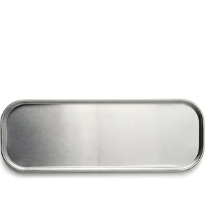 MIYA Company Trays | Tray 10" X 3.5" Stainless Steel