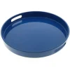 MIYA Company Trays | Tray Blue Round 13-1/2"