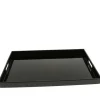 MIYA Company Trays | Tray Rectangle Black 18-7/8" X 12-1/4"