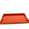 MIYA Company Trays | Tray Rectangle Red 18-7/8" X 12-1/4"