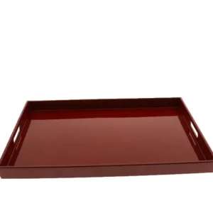 MIYA Company Trays | Tray Red 18-7/8" X 12-1/4"
