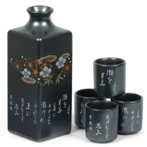 MIYA Company Sake Sets | Ume Poem Sake Set