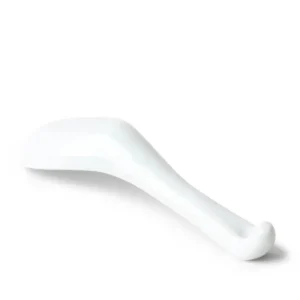 MIYA Company Soup Spoons | White Porcelain Soup Spoon With Stopper