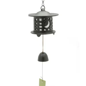 MIYA Company Wind Chimes | Wind Chime Lantern Sun/Moon