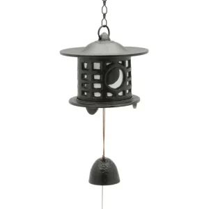 MIYA Company Wind Chimes | Wind Chime Lantern Sun/Moon