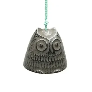MIYA Company Owls | Wind Chime Owl Brown