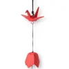 MIYA Company Other | Wind Chime Peace Crane Red 1-7/8"