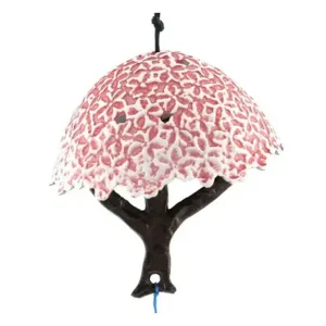 MIYA Company Wind Chimes | Wind Chime Pink Sakura Tree