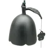 MIYA Company Wind Chimes | Wind Chime Plum Bell Black 5"