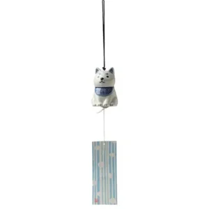 MIYA Company Dogs | Wind Chime Shiba Blue/White