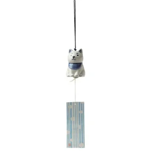 MIYA Company Dogs | Wind Chime Shiba Blue/White