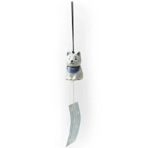 MIYA Company Dogs | Wind Chime Shiba Blue/White