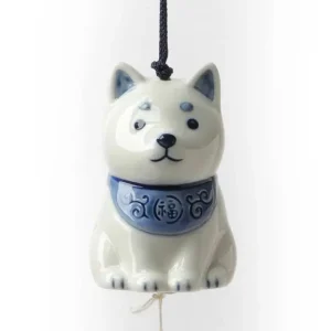 MIYA Company Dogs | Wind Chime Shiba Blue/White