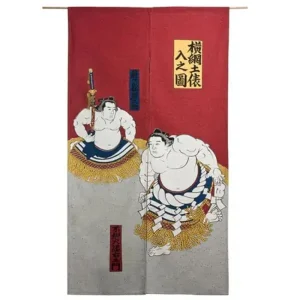 MIYA Company Noren | Yokozuna Red Noren