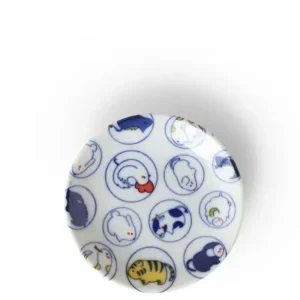 MIYA Company Plates | Zodiac Animals 4" Sauce Dish