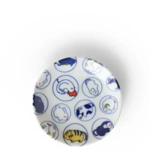 MIYA Company Plates | Zodiac Animals 4" Sauce Dish
